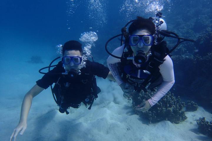 Diving experience